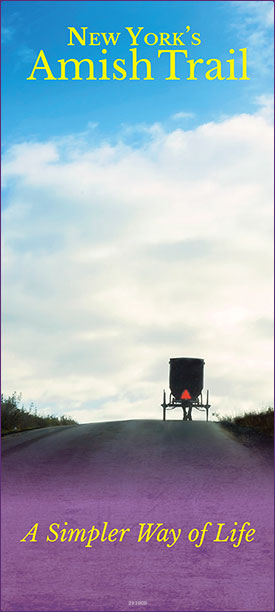 Cover of New York's Amish Trail brochure (2019-2020)