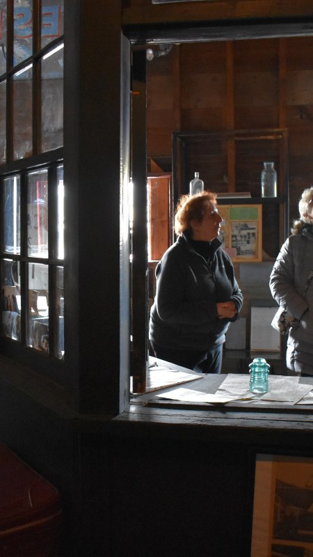 Visitors experiencing the Depot Museum in South Dayton