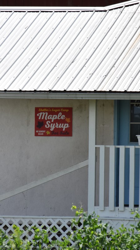 Pure Maple Syrup for sale along NY's Amish Trail