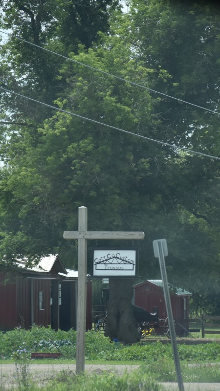 Custom Co Trusses along Ny's Amish Trail