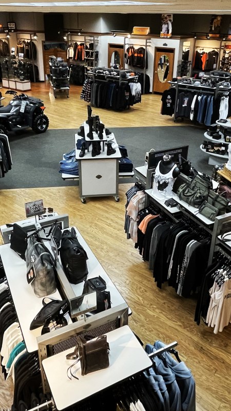 Inside of Gowanda Harley Davidson