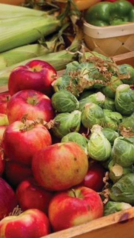 Fresh produce at South Dayton Supermarket