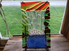 Glass Creation from the Rose Garden