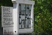 Quilts, crafts and baked goods