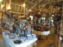 A view of some of the products in Mystic Hill Olde Barn
