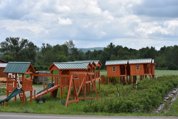 Playsets at Creekside Sheds