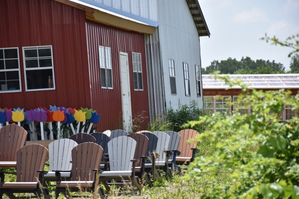 Poly furniture at Sunset