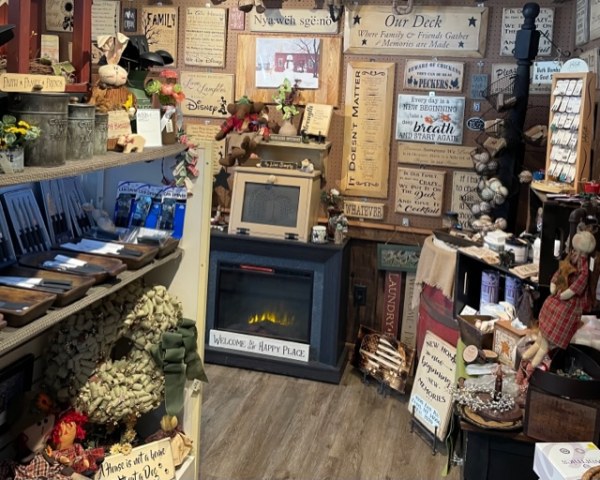 Inside of Rustic Originals Shop in Salamanca