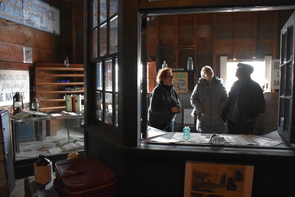 Visitors experiencing the Depot Museum in South Dayton
