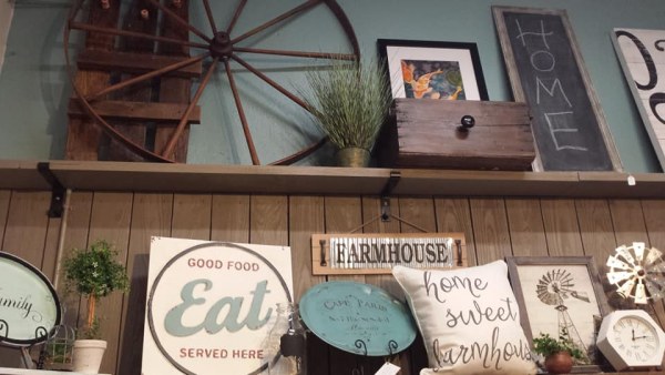 Some of the Goods at Jesse's Home and Gifts