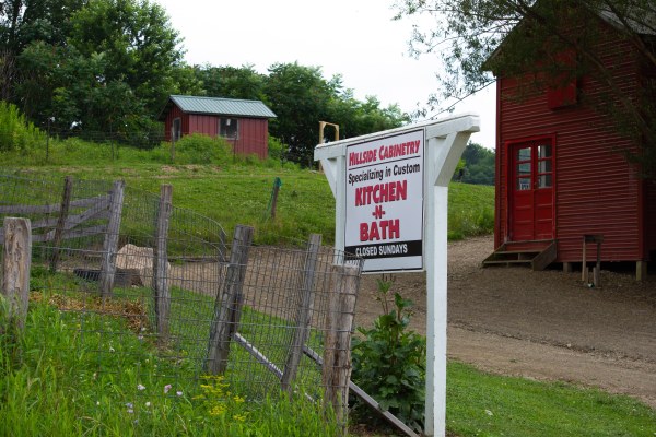 Sign of Hillside Cabinetry