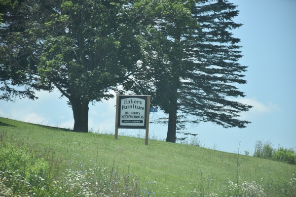 Raber's Furniture Sign