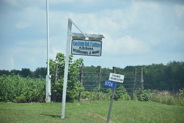 Custom Oak Furniture Sign