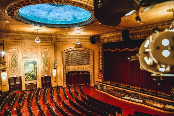 Inside view of the Hollywood Theater