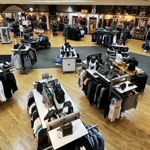 Inside of Gowanda Harley Davidson